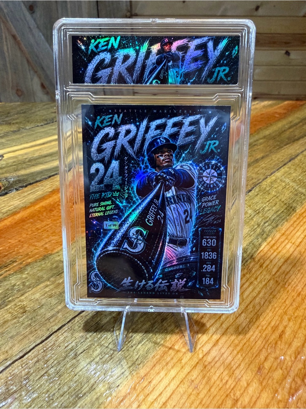 Ken Griffey Jr. Seattle Mariners Collectors XT Custom Baseball Slab